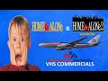 Home Alone Home Alone 2 Lost In New York American Airlines VHS Commercials