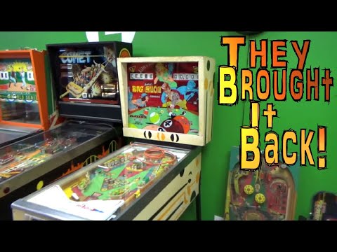 Customer Brought His BROKE Pinball Machine Back!  Gottlieb BIG SHOT Repair