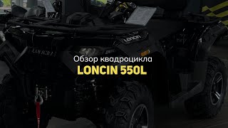 Обзор на квадроцикл Loncin 550L