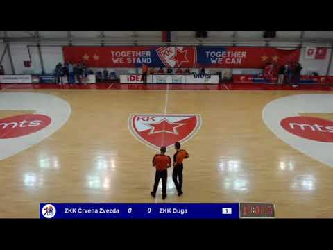 1ZLS 13 Crvena zvezda - Duga 72:38 2020/2021