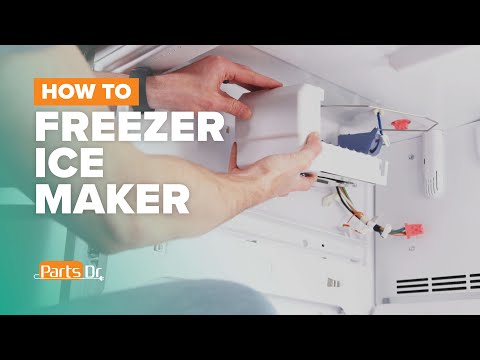 How to remove bottom Freezer Ice Maker # W10886939 on your Whirlpool Maytag KitchenAid Refrigerator