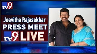 Actor Rajasekhar, Jeevitha Press Meet LIVE || Vijayawada