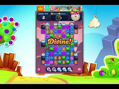 Legendary Level 8926    Candy Crush Saga Winter version