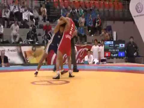 AZE - GAKHADZHOV Chingiz - JPN - MORISHITA Fumitaka - 55 KG