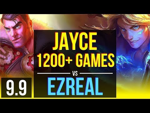 JAYCE & Gragas vs EZREAL & Lux (ADC) (DEFEAT) | 1200+ games | Korea Grandmaster | v9.9