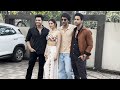 Divya Meezaan Jafri Pearl V Puri Spotted For The Promotions Of Their Film Yaariyan 2 At T Series
