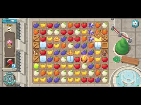 We Bare Bears Match3 Repairs Level 483 - No Boosters