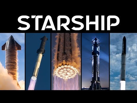 Rocket Launch Compilation - Starship (SN5 - IFT3)