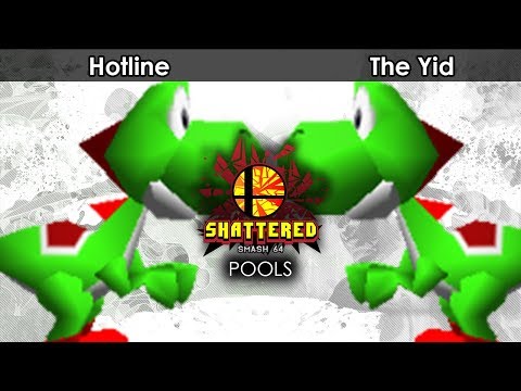 Smash 64: Hotline (Yoshi) V The Yid (Yoshi) - Shattered 107 Tournament SSB64