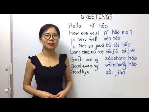 How to Greet People in Mandarin Chinese | Beginner Lesson 4 | HSK 1