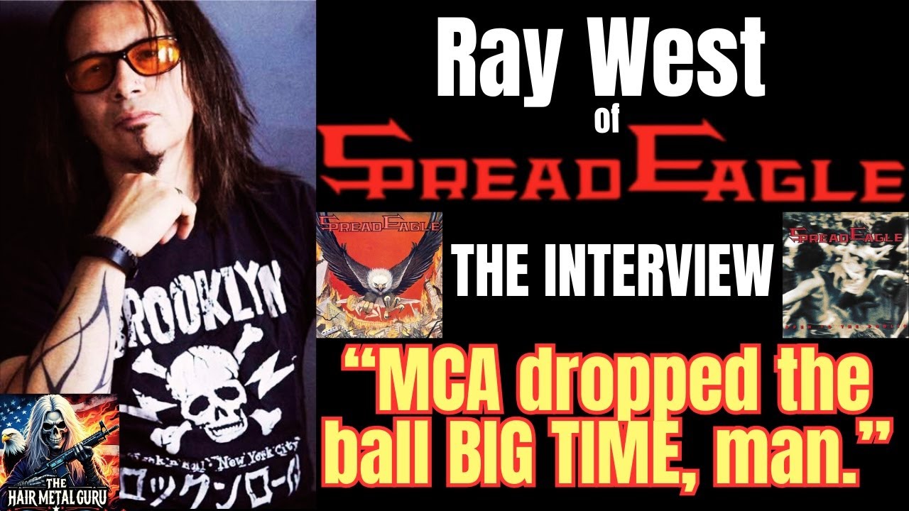 Ray West On Spread Eagle, Overcoming Heroin, George Lynch, & Supafly