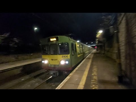 Ride onboard DART class 8100 number 8106 from Glenageary to Sydney Parade
