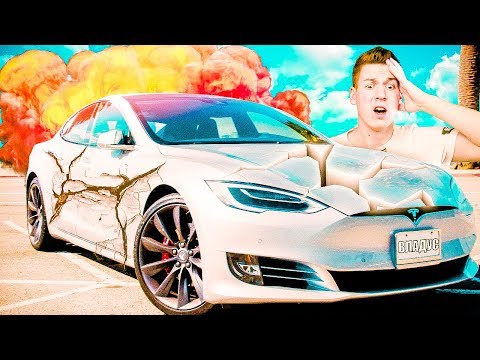 Разбили ТЕСЛУ в ГТА — Владус и Савчик Играют в Gta | Видео Игры В ГТА