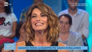 Intervista a Samanta Togni: Il mio amore per Lulù - La vita in diretta estate 16/07/2018