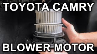 Toyota Camry (2018-2024): Blower Motor Replacement.