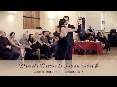  Julian Vilardo  and  Daniela Barria  are  dancing  to  "  Qué No Sepan Las Estrellas  "  by  Carlos di Sarli