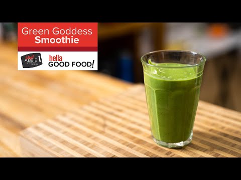 BEST Green Goddess Smoothie - full of protein!