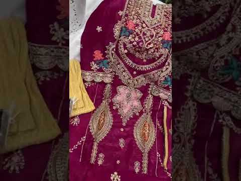 Ziaaz Z Series Vol 5 Organza Wholesale Pakistani Suit Catalog – product video thumbnail
