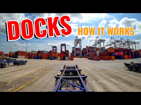 How To get a Contianer from Southampton Docks - UK HGV