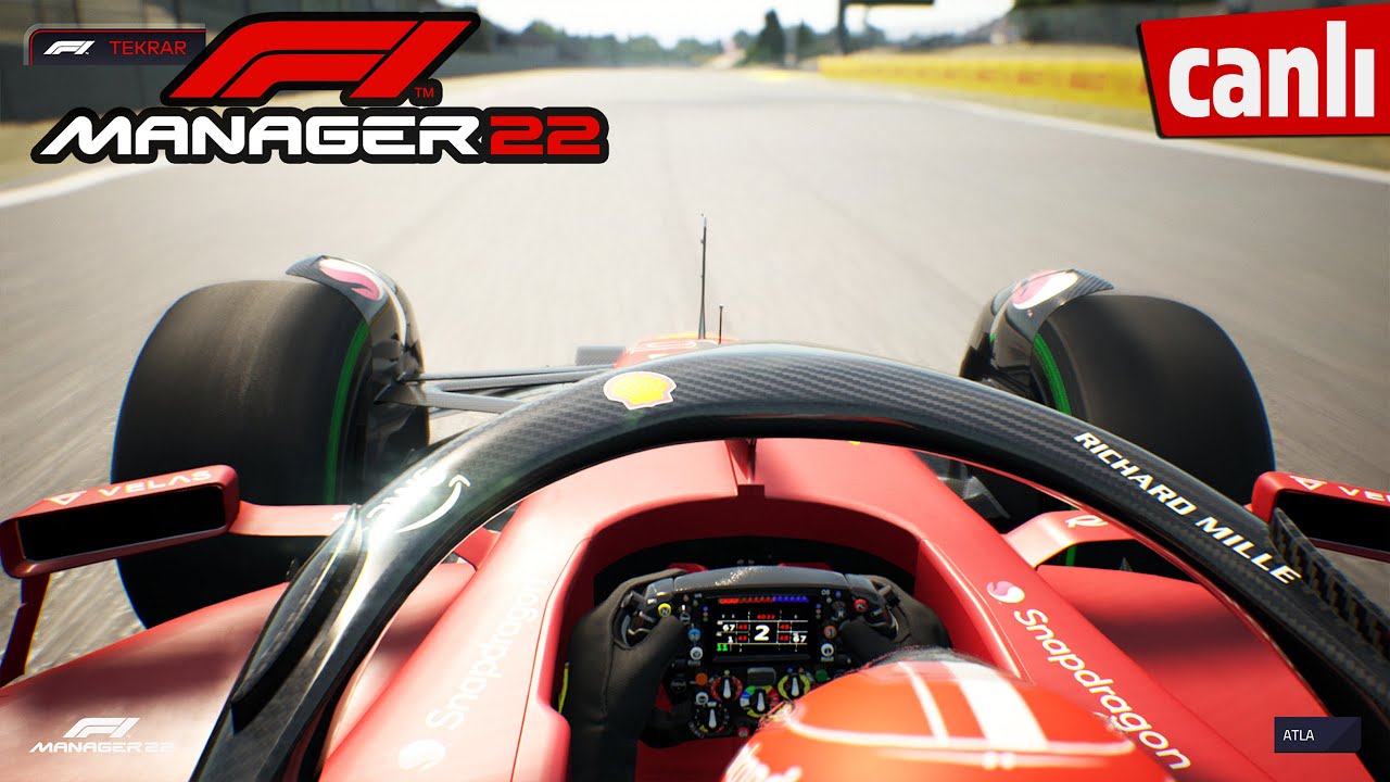 F1 Manager 2022 İbretlik Monaco Yarışı - Ferrari Zortladı! canlı yayın #4