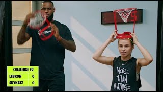 Playing basketball w/ LEBRON for Nike&#39;s &quot;You Got Next&quot; series