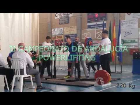 II CAMPEONATO DE ANDALUCÍA DE POWERLIFTING | Víctor Vázquez