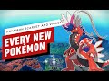 All New Pokemon in Scarlet and Violet