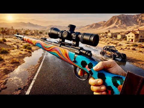 PUBG PC : Miramar TPP Solo Sniper Gameplay with RTX 5070 (no commentary)