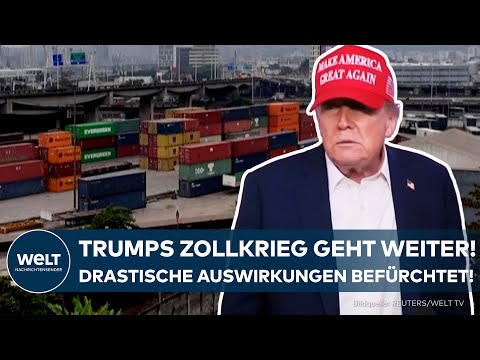 TRUMP VERSCHÄRFT ZOLLSTREIT: Drastische Preissteigerungen drohen! Auch die EU muss zittern!