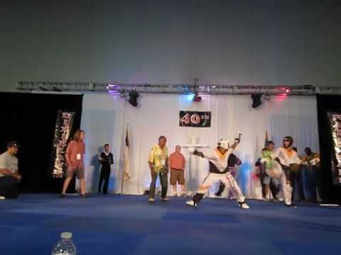 Justin Ortiz vs Victor Suarez - Point Fighting - Dixieland Nationals Sport Karate Tournament