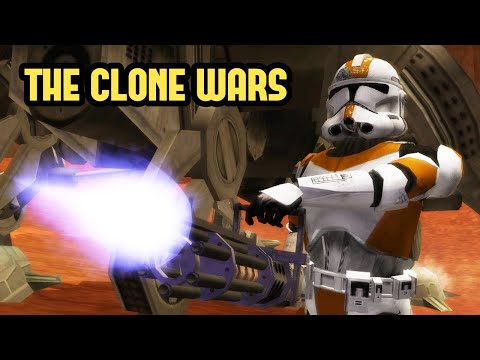 The Clone Wars Extended Mod: Clone Troopers vs CIS Battle Droids! - Star Wars: Battlefront II (2005)