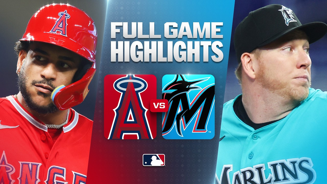 8월10일 LA에인절스 마이애미 MLB 하이라이트