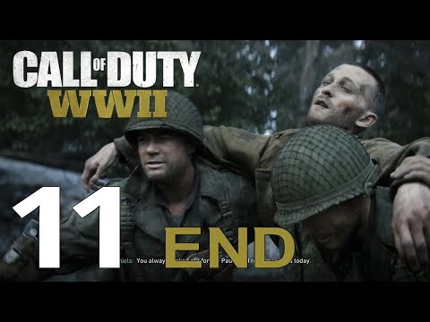 call of duty ww2 - World War II Gameplay Part 11 mission 11 End by Vannakgamingyt