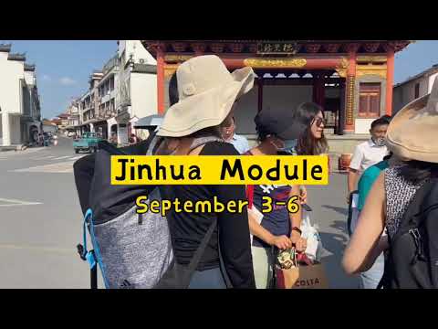 The Art of Living course in a old Chinese village