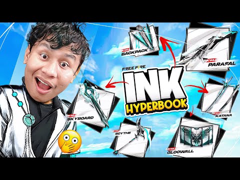 New Diamond 💎 King Born 😂 Buying All Ink Hyperbook & Incubator Skins 😱 Free Fire Max