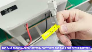 Communication Connection Guide: Genixgreen Wall Mounted Battery with Sorotec Inverter