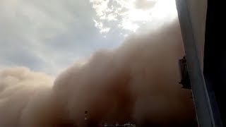 Sandstorm Engulfs Kashi Prefecture in China's Xinjiang