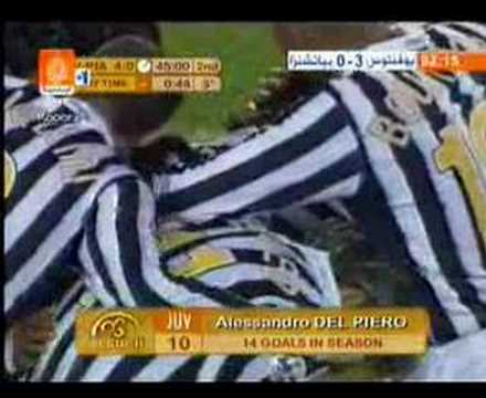 Juve 4-0 Piacenza