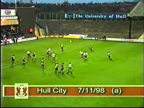 Hull City 0 Leyton Orient 1 - 1998