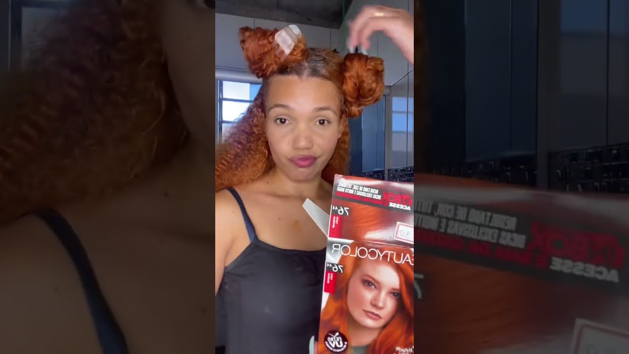 Retocando meu ruivo | Tinta 76.44 beautycolor#ruivas