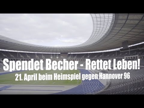 Spendet Becher - Rettet Leben 2019