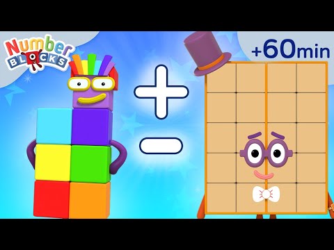 Aprende la SUMA y la RESTA Parte 3 | Episodios Completos | Numberblocks en Español