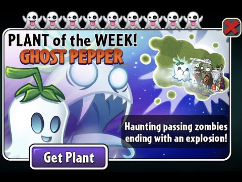 Pvz2 Ghost Peppers Piñata Party 👻