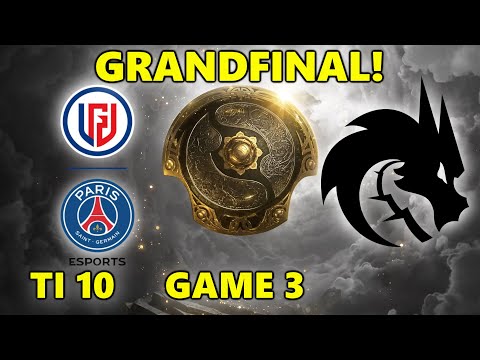 PSG.LGD vs TEAM SPIRIT - AMAZING GAME! - GRANDFINAL! - GAME 3 HIGHLIGHTS - THE INTERNATIONAL 10
