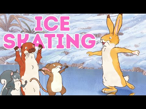 ⛸️ Guess How Much I Love You – Ice Skating Adventure | Winter Cartoon for Kids