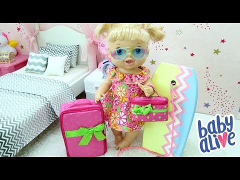 BABY ALIVE DUDA VAI PASSAR O FIM DE SEMANA NA PRAIA