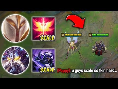 WE PLAYED THE TWO HIGHEST SCALING CHAMPS AND AUTO-WON LATE GAME - League of Legends