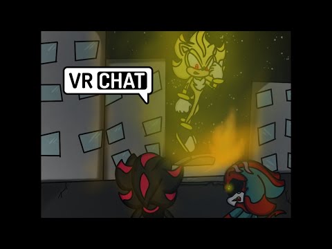 SUPER SHADOW ANDROID?! Shadina Reconciles with Shadow Android & Eclipse - VRChat (ft. Rouge)