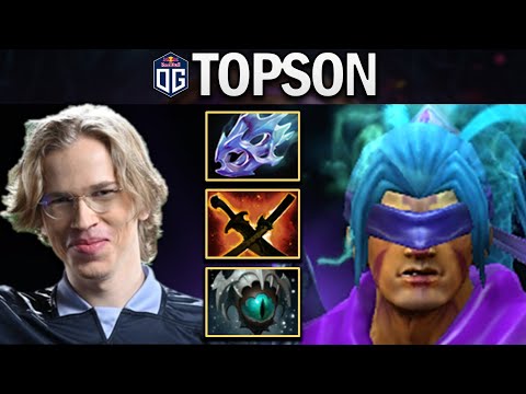 OG.TOPSON ANTI-MAGE WITH MOON SHARD - SKADI - DOTA 2 7.28 GAMEPLAY