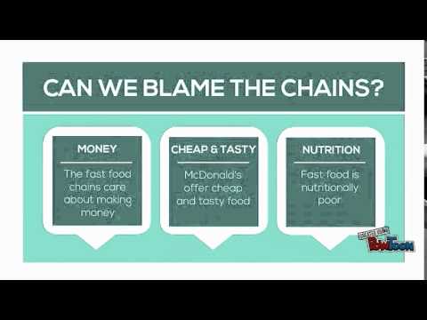 Who's To Blame For The Obesity Epidemic?